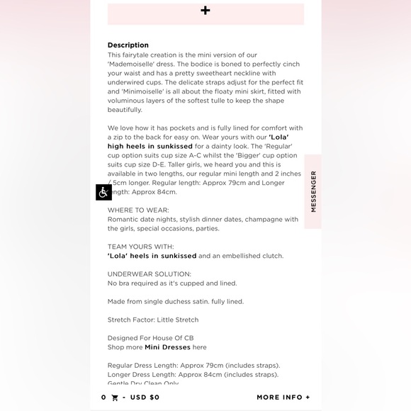 EUC House of CB Minimoiselle Dress - Picture 9 of 10